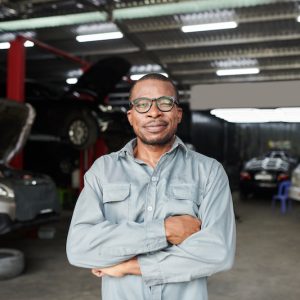 Cheerful Car Mechanic